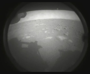 Eerste foto's van Marsrover Perseverance