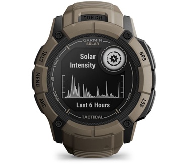 Garmin Instinct 2X Solar Tactical Edition Zwart (Brons)