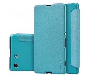 Nillkin Leather Case Sony Xperia M5 - Sparkle Series - Blue