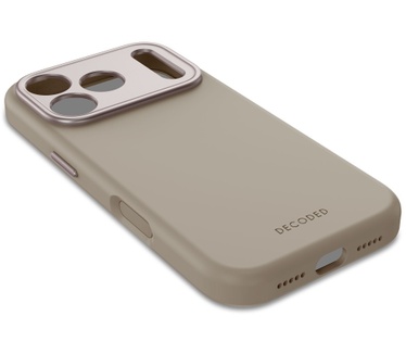 Decoded Silicone Backcover Apple iPhone 17 Pro Soft Taupe