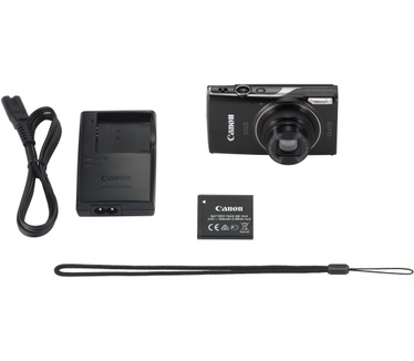 Canon Ixus 285 HS Essential Kit (8GB SD + Tas) Zwart