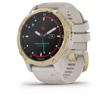 Garmin Descent MK2s Goud (Beige)