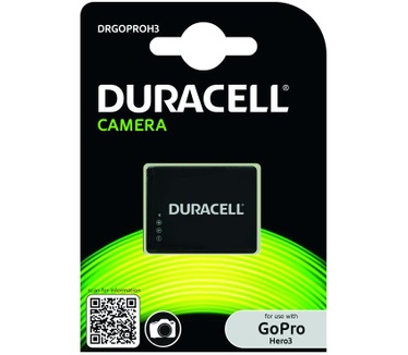 Duracell Camera Battery - replaces GoPro Hero3 Battery