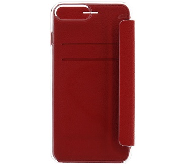 Guess IriDescent Book Case - Apple iPhone 7 Plus (5.5") - Rood Rood