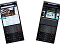 Windows Mobile 7 Internet Explorer motion gestures