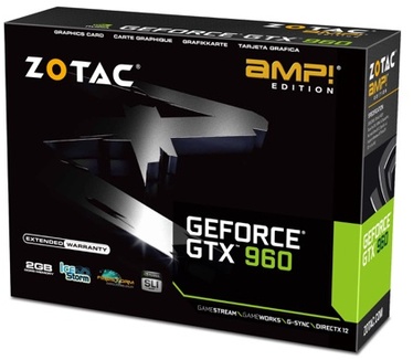 Zotac GeForce GTX 960 AMP! Edition (ZT-90303-10M)