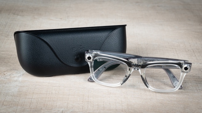 De brillenkoker van de Ray-Ban Meta (Gen 2)