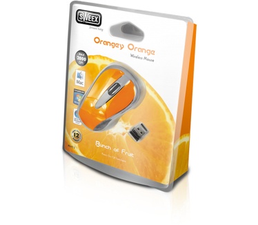 Sweex MI453 Wireless Mouse (Oranje)