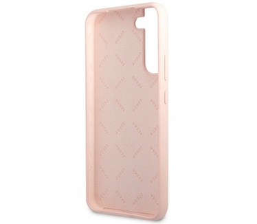 Guess Silicone Back Case voor Samsung Galaxy S23 (S911) - Roze Roze