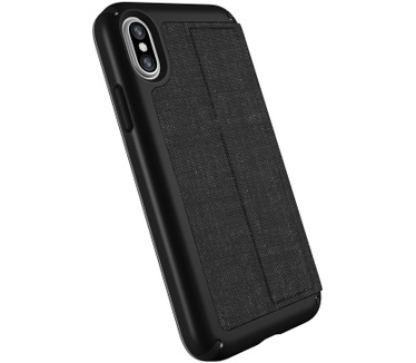 Speck Presidio Folio (Apple iPhone XS/X) Zwart