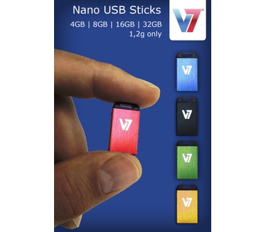 V7 Nano USB 2.0 8GB