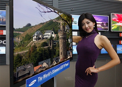 Dunne tv van Samsung