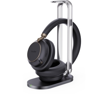 Yealink BH76 Plus met Oplaadstandaard UC, USB-C/A (Zwart)