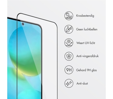Accezz glas screenprotector met anti-dust applicator