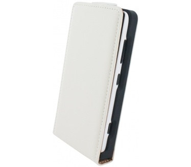 Mobiparts Mobiparts Premium Flip Case Nokia Lumia 520 White