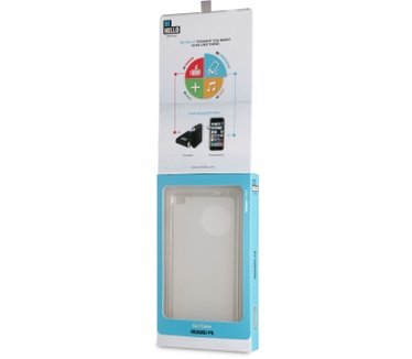 BeHello Huawei Ascend P8 Gel Case Transparant