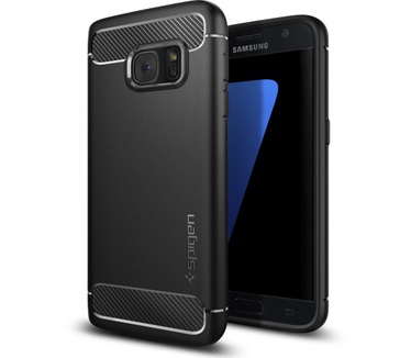 Spigen Rugged Armor Samsung Galaxy S7 Case Zwart
