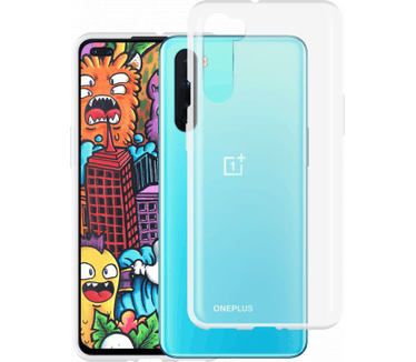 qMust OnePlus Nord Flexibel Hoesje Transparant