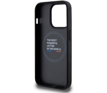 BMW M Tricolor Back Case voor Apple iPhone 15 Pro (6.1") - Grijs Grijs