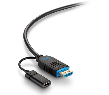 CablesToGo 25ft (7.6m) C2G Performance Serie hoge snelheid HDMI® actieve optische kabel (AOC) - 4K 60Hz Plenum-gecertificeerd
