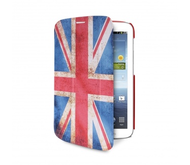 Puro Slim Case Zeta with Magnet Stand Up Samsung Galaxy Tab 3 7.0 UK vlag