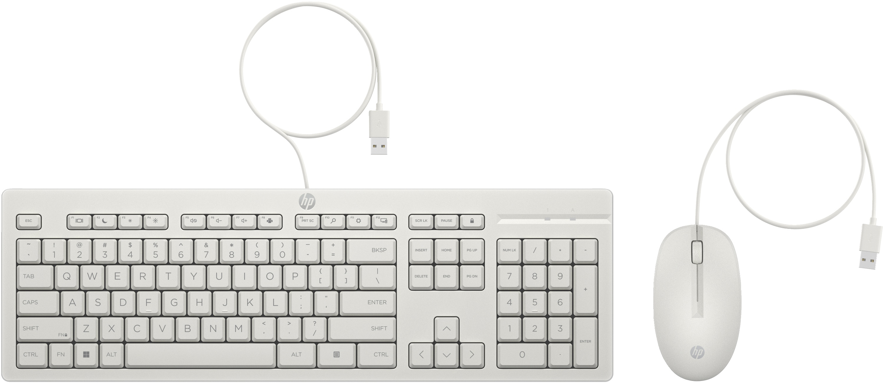 HP 225 muis en toetsenbord met kabel - Maas Computers