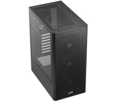 XPG Valor Mesh Zwart RGB Mid Tower + 750W 80+ Gold voeding