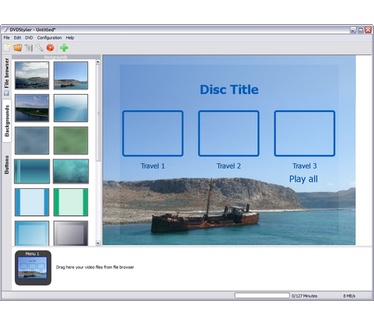 DVDStyler screenshot (481 pix)