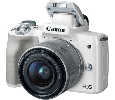 Canon M50 + EF-M 15-45mm f/3.5-6.3 IS STM + EF-M 55-200mm f/4.5-6.3 IS STM