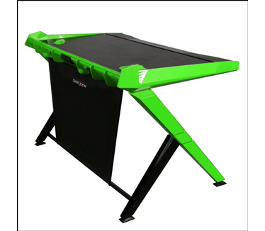 DXRacer Gaming Desk 1000-NW Zwart/Groen