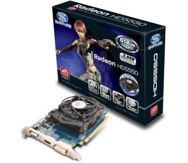 Sapphire HD 5550 512MB GDDR5 HD MI HM