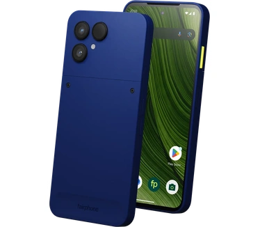 Fairphone (Gen. 6+), 12GB ram, 256GB opslag Blauw