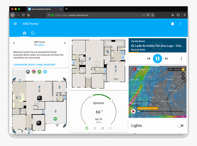Home Assistant demo
