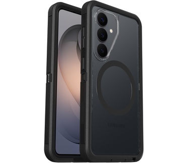 Otterbox Defender Pro XT Clear Series voor Samsung Galaxy S26, Dark Side - Geen retailverpakking (iPhone 17 Pro Max) Transparant