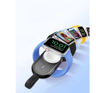 VEGER powerbank 1200 mAh for watch compatible with Apple Watch Pomme (W0102) black