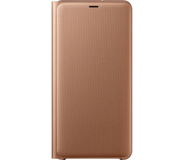 Samsung Galaxy A7 (2018) Wallet Cover Goud (Galaxy A7 (2018)) Goud