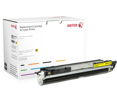 Xerox Gele toner cartridge. Gelijk aan HP CF352A. Compatibel met HP Colour LaserJet Pro M176 MFP, Colour LaserJet Pro M177 MFP