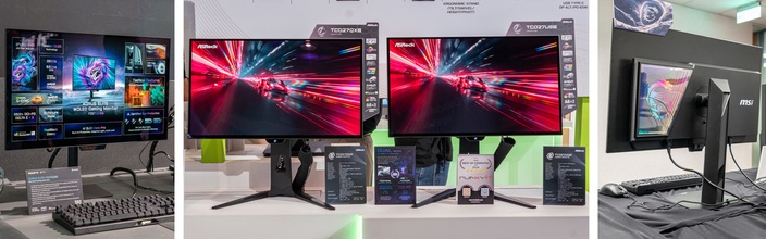 De monitoren van Computex 2026