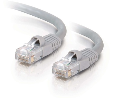 CablesToGo Cat5E 350MHz Snagless Patch Cable Grey 0.5m