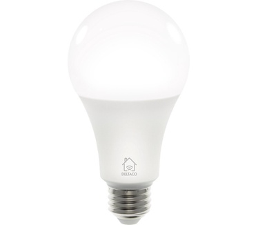 Deltaco LED Lamp - E27 - 9W - WiFi