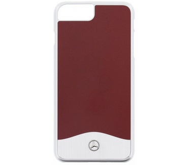 Mercedes-Benz Aluminium Back Case iPhone 7/8 Plus (5.5") - Rood Rood