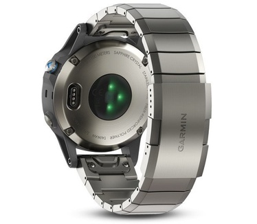 Garmin Quatix 5 Aluminium (Blauw, Titanium)