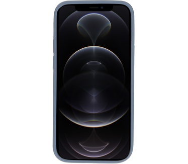 Mobiparts Silicone Cover Apple iPhone 12 Mini Royal Grey