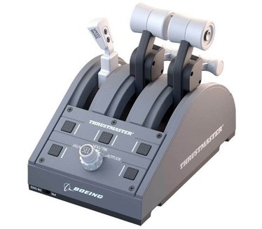 Thrustmaster TCA Yoke Pack Boeing Edition Grijs, Zwart