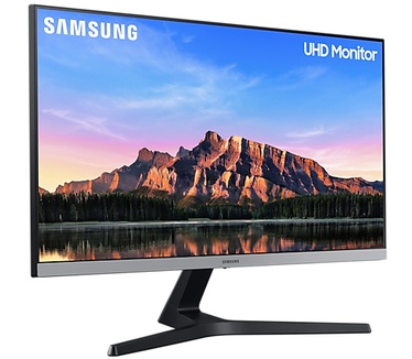 Samsung LU28R550UQU Blauw, Grijs