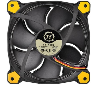 Thermaltake Riing 12 LED Yellow, 120mm
