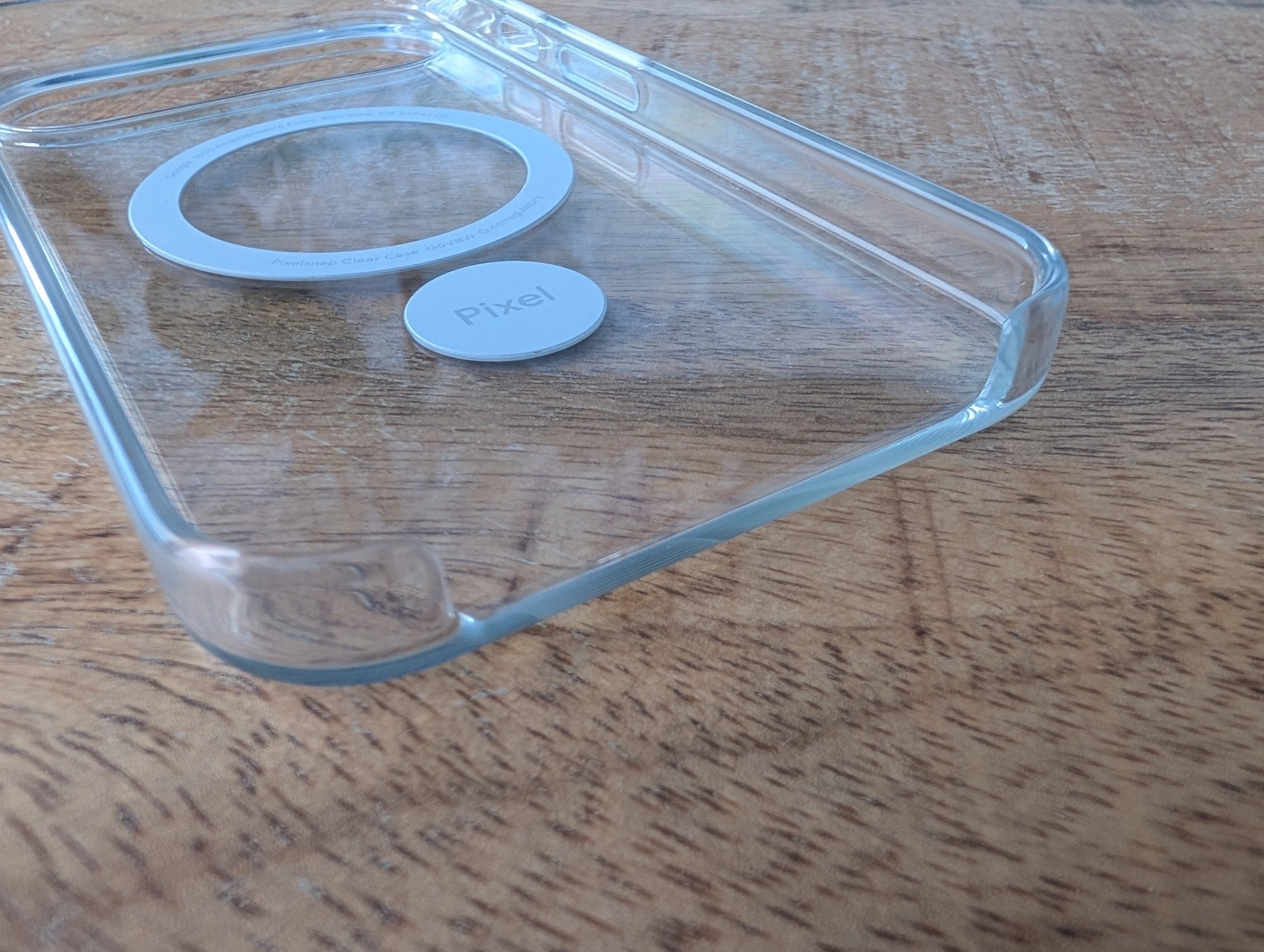 Pixelsnap Clear Case