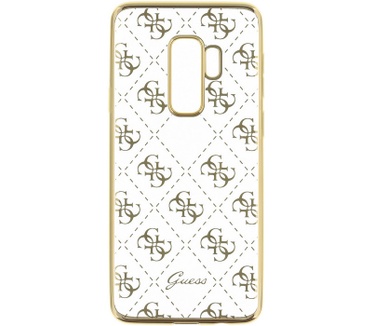 Guess 4G TPU Back Cover voor Samsung Galaxy S9 Plus - Goud  Goud