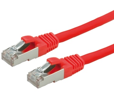 Value S/FTP Patchkabel Cat.6, LS0H, rood, 2m