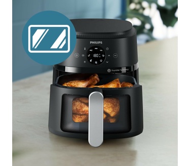 Philips 2000 Series NA221/00 Airfryer 2000-serie, 4,2 l (zilver)